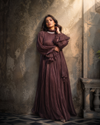 Sahara - Brown Abaya