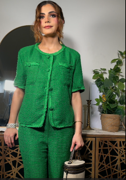 Matching set in Emerald Green